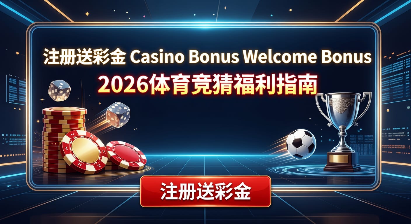 注册送彩金 casino bonus welcome bonus 2026领取指南