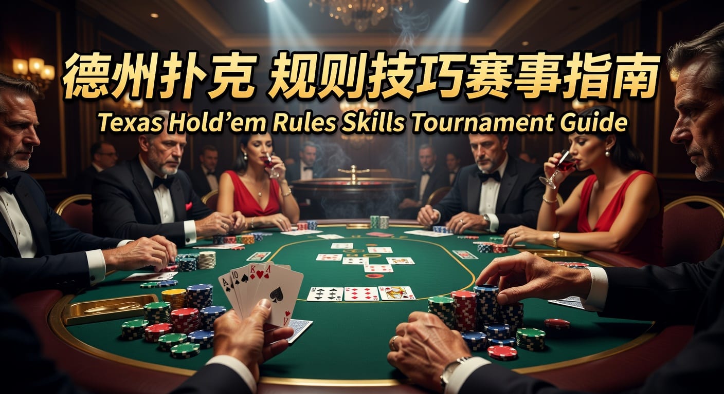 德州扑克实战入门指南：规则、策略与心态