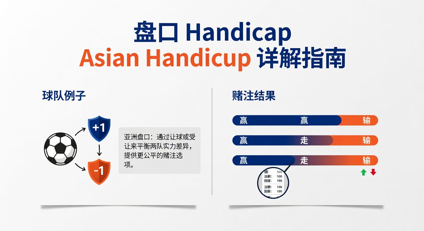 盘口 handicap asian handicap：亚洲盘口读法与实战判断