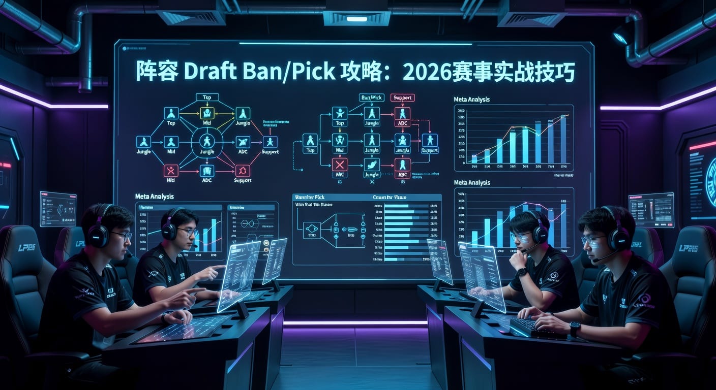 阵容 Draft Ban/Pick：赛前选人思路与平台分析